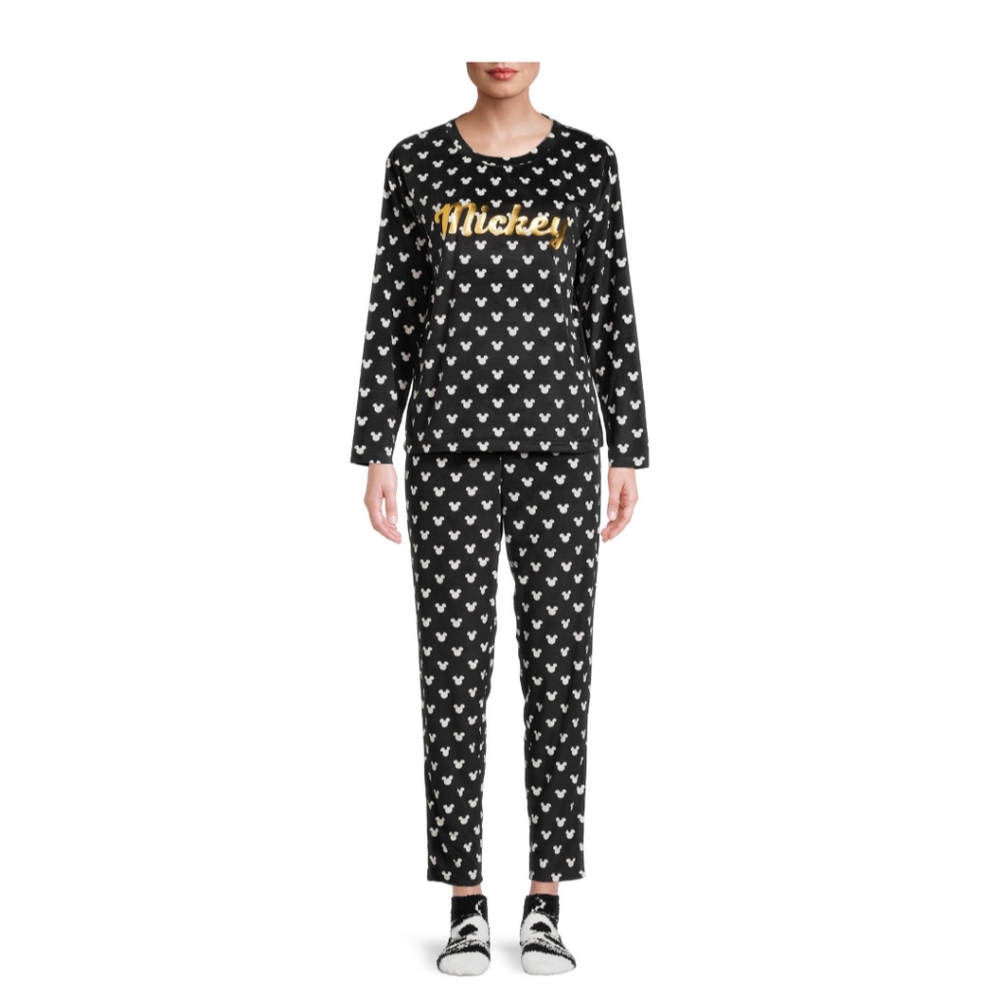 Size 3x New Disney Mickey mouse ladies sleepwear three-piece PJ set